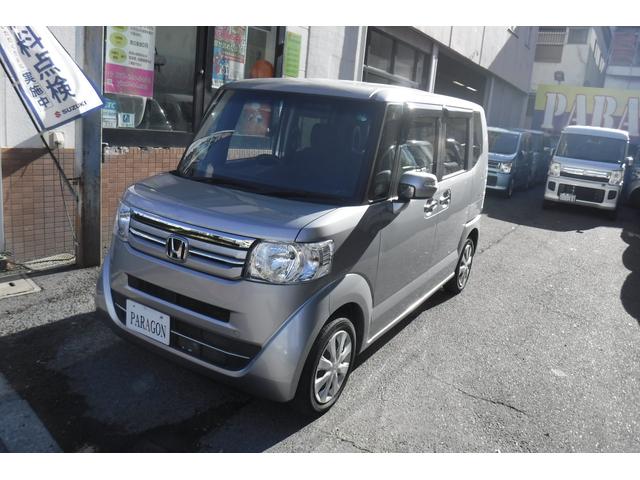 Ｎ－ＢＯＸ＋ Ｇ・Ｌパッケージ　車いす仕様車　福祉車両　ワンオーナー　左側パワースライドドア　純正ナビＴＶ　バックカメラ　ＥＴＣ　スマートキープッシュスタート　電動格納ドアミラー　リヤシート付４人乗り　電動ウインチ　リモコン付（12枚目）