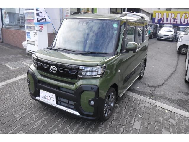 タント ファンクロスターボ 両側パワースライドドア スマートアシスト シートヒーター スマートキープッシュスタート 純正アルミホイル 電動格納ドアミラー(8枚目)