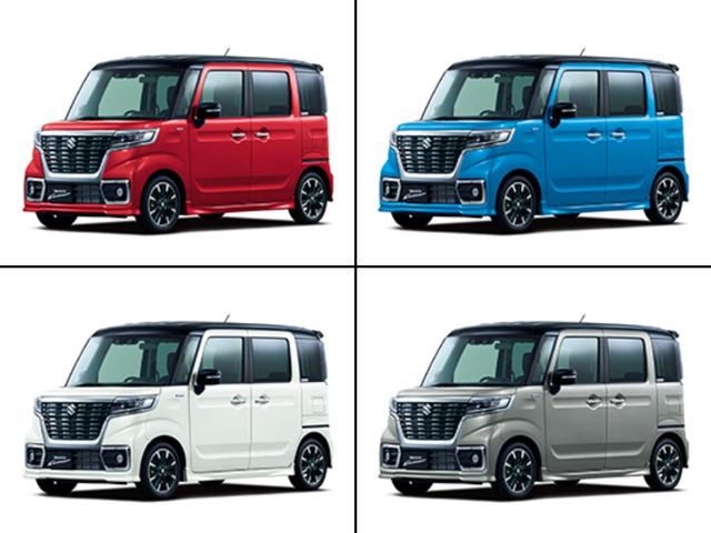 ハイブリッドXSターボ 4WD 新車 スズキセーフティサポート 7インチワイドフルセグナビ ETC バックカメラ ドライブレコーダー フロアマット&サイドバイザー ボディーコーティング 7点付き(6枚目)