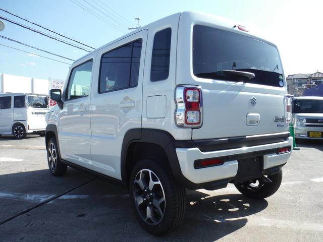 ハイブリッドX 2WD 新車 スズキセーフティサポート 7インチフルセグナビ ETC バックカメラ ドライブレコーダー サイドバイザー フロアマット ボディーコーティング 7点付(15枚目)