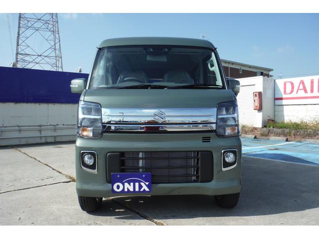 エブリイワゴン ＰＺターボスペシャル　ハイルーフ　２ＷＤ　新車　スズキセーフティサポート　７インチワイドフルセグナビ　ＥＴＣ　バックカメラ　純正バイザー　純正フロアマット　ボディコーティング付（9枚目）