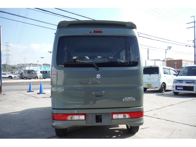 エブリイワゴン ＰＺターボスペシャル　ハイルーフ　２ＷＤ　新車　スズキセーフティサポート　７インチワイドフルセグナビ　ＥＴＣ　バックカメラ　純正バイザー　純正フロアマット　ボディコーティング付（10枚目）