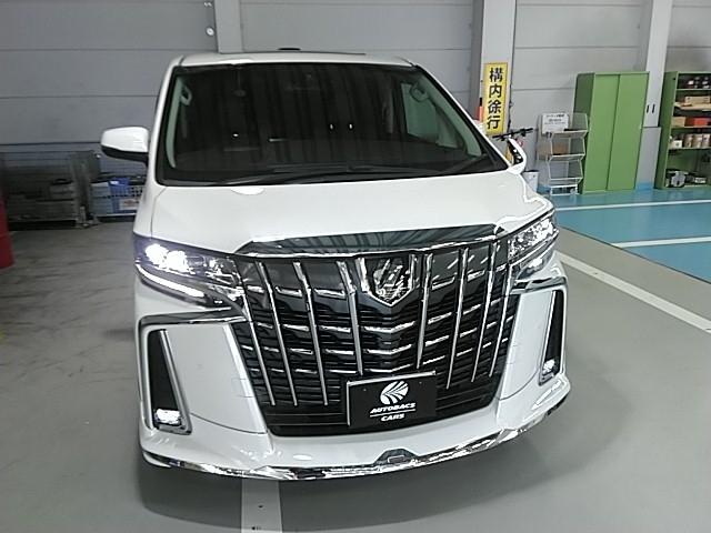 アルファード 2.5S Cパッケージ ワンオーナー サンルーフ 革シート キーレス フルセグ ナビ&TV 18アルミホイール 乗車定員7人 エアバッグ オートマ フル装備 ETC バックカメラ スマートキー(4枚目)