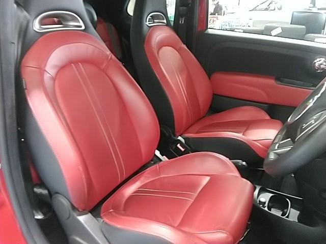 アバルト595C ツーリズモ ワンオーナー 革シート キーレス 17アルミホイール エアバッグ オートマ ディーラー車 フル装備 HIDヘッドライト ETC(14枚目)