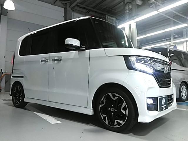 Ｎ　ＢＯＸ Ｇ・ＥＸターボホンダセンシング　ワンオーナー　キーレス　フルセグ　ナビ＆ＴＶ　１５アルミホイール　エアバッグ　オートマ　フル装備　ＥＴＣ　バックカメラ　スマートキー（7枚目）