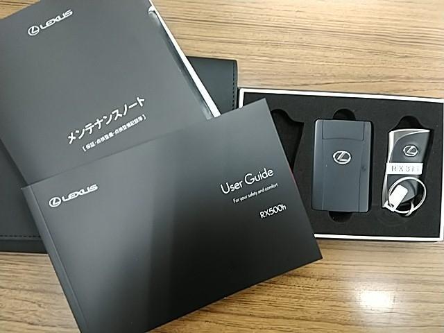 ＲＸ ＲＸ５００ｈ　Ｆスポーツパフォーマンス　ワンオーナー　サンルーフ　革シート　キーレス　フルセグ　ナビ＆ＴＶ　エアバッグ　オートマ　フル装備　ＥＴＣ　バックカメラ　スマートキー（51枚目）