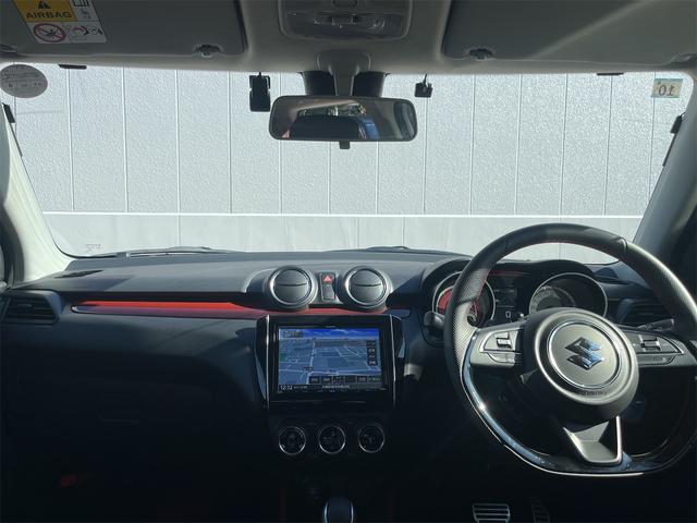 スイフトスポーツ ベースグレード　ワンオーナー　オートマ　セーフティサポート　ＬＥＤヘッドランプ　１７インチアルミホイール　キーレスプッシュスタート　８インチフルセグナビ　バックカメラ　運転席シートヒーター　ステンレス製ペダル（40枚目）