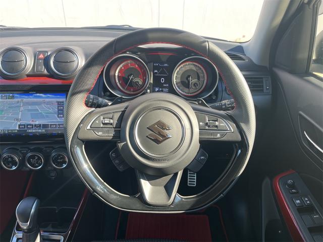 スイフトスポーツ ベースグレード　ワンオーナー　オートマ　セーフティサポート　ＬＥＤヘッドランプ　１７インチアルミホイール　キーレスプッシュスタート　８インチフルセグナビ　バックカメラ　運転席シートヒーター　ステンレス製ペダル（41枚目）