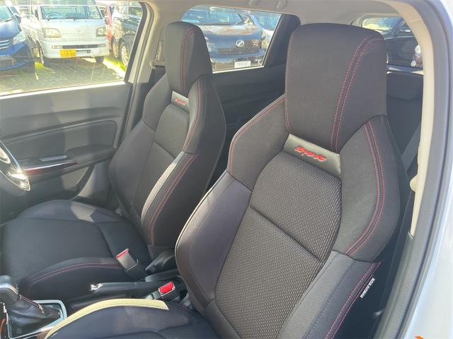 スイフトスポーツ ベースグレード　ワンオーナー　オートマ　セーフティサポート　ＬＥＤヘッドランプ　１７インチアルミホイール　キーレスプッシュスタート　８インチフルセグナビ　バックカメラ　運転席シートヒーター　ステンレス製ペダル（60枚目）