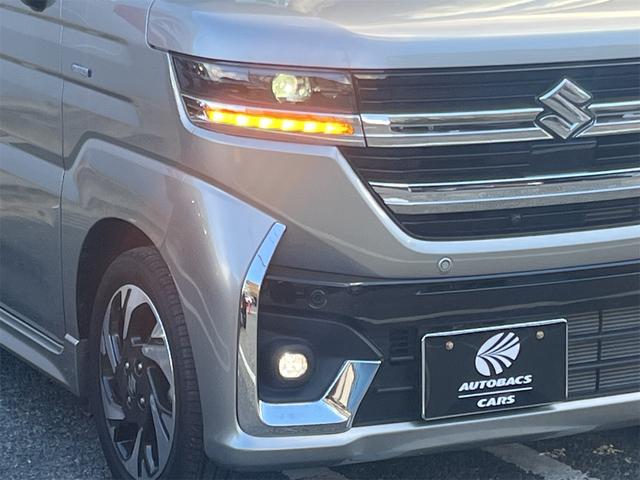 スペーシアカスタム ハイブリッドＸＳ　セーフティサポート　ＬＥＤヘッドランプ　両側パワースライドドア　１５インチアルミホイール　９インチフルセグナビ　全方位カメラ　Ｂｌｕｅｔｏｏｔｈ　ＡＵＤＩＯ　前席シートヒーター　ステアリングヒーター（25枚目）