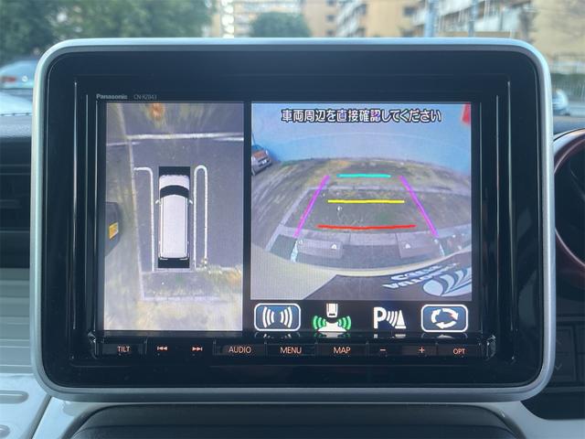 スペーシア ハイブリッドＸ　セーフティサポート　ＬＥＤヘッドランプ　両側パワースライドドア　１４インチアルミホイール　純正８インチフルセグナビ　Ｂｌｕｅｔｏｏｔｈ　ＡＵＤＩＯ　全方位カメラ　ＥＴＣ　運転席シートヒーター　キーレス（5枚目）