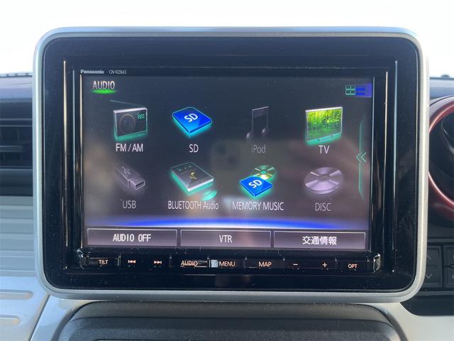 スペーシア ハイブリッドＸ　セーフティサポート　ＬＥＤヘッドランプ　両側パワースライドドア　１４インチアルミホイール　純正８インチフルセグナビ　Ｂｌｕｅｔｏｏｔｈ　ＡＵＤＩＯ　全方位カメラ　ＥＴＣ　運転席シートヒーター　キーレス（6枚目）