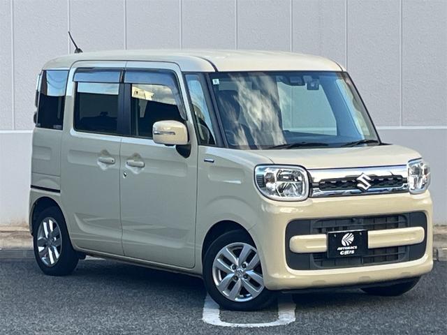 スペーシア ハイブリッドＸ　セーフティサポート　ＬＥＤヘッドランプ　両側パワースライドドア　１４インチアルミホイール　純正８インチフルセグナビ　Ｂｌｕｅｔｏｏｔｈ　ＡＵＤＩＯ　全方位カメラ　ＥＴＣ　運転席シートヒーター　キーレス（18枚目）