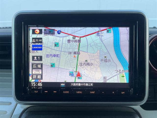 スペーシア ハイブリッドＸ　セーフティサポート　ＬＥＤヘッドランプ　両側パワースライドドア　１４インチアルミホイール　純正８インチフルセグナビ　Ｂｌｕｅｔｏｏｔｈ　ＡＵＤＩＯ　全方位カメラ　ＥＴＣ　運転席シートヒーター　キーレス（39枚目）