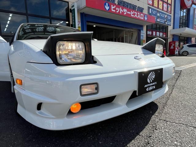 180SX(日産)タイプX ユーザー買取車 ターボ 5速MT 180SX(日産)タイプX ユーザー買取車 ターボ 5速MT