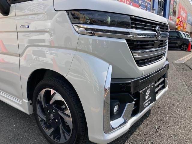 スペーシアカスタム ハイブリッドＸＳターボ　当社レンタカーアップ　デュアルセンサーブレーキサポート　アダプティブクルーズコントロール　両側パワースライドドア　ケンウッドナビ　フルセグ　バックカメラ　ＬＥＤヘッドライト　純正１５インチＡＷ（6枚目）