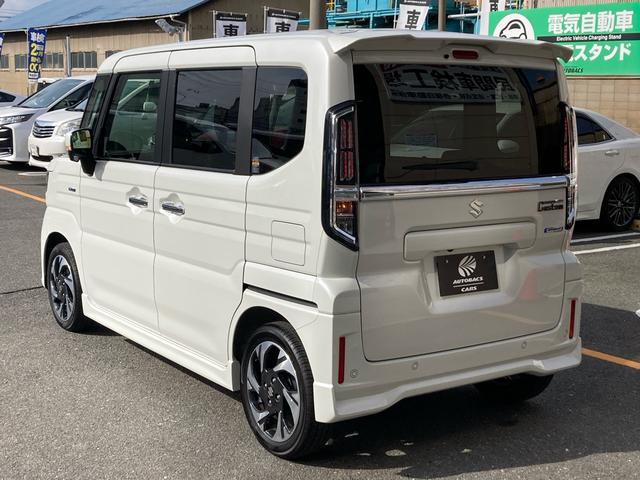 スペーシアカスタム ハイブリッドＸＳターボ　当社レンタカーアップ　デュアルセンサーブレーキサポート　アダプティブクルーズコントロール　両側パワースライドドア　ケンウッドナビ　フルセグ　バックカメラ　ＬＥＤヘッドライト　純正１５インチＡＷ（66枚目）