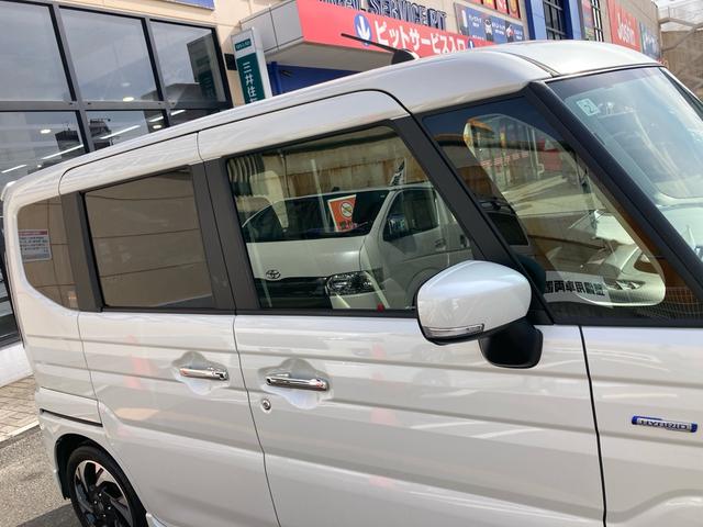 スペーシアカスタム ハイブリッドＸＳターボ　当社レンタカーアップ　デュアルセンサーブレーキサポート　アダプティブクルーズコントロール　両側パワースライドドア　ケンウッドナビ　フルセグ　バックカメラ　ＬＥＤヘッドライト　純正１５インチＡＷ（69枚目）