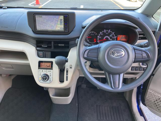 ムーヴ X SA スマートアシスト エコアイドル キーフリーシステム プッシュスタート ケンウッドナビゲーション ワンセグTV バックカメラ ETC 運転席シートリフター プライバシーガラス 純正14インチAW(7枚目)