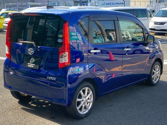 ムーヴ X SA スマートアシスト エコアイドル キーフリーシステム プッシュスタート ケンウッドナビゲーション ワンセグTV バックカメラ ETC 運転席シートリフター プライバシーガラス 純正14インチAW(52枚目)