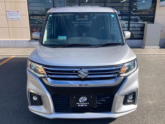 ソリオ ハイブリッドMZ デュアルカメラブレーキサポート アダプティブクルーズコントロール 両側パワースライドドア 全方位モニター ヘッドアップディスプレイ 社外ナビ フルセグ LEDヘッドライト 社外15インチAW(4枚目)