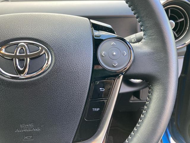 アクア クロスオーバー セーフティセンス スマートキー プッシュスタート ディーラー純正9インチナビ フルセグTV バックカメラ ビルトインETC オートエアコン プライバシーガラス オートライト 純正16インチAW(20枚目)