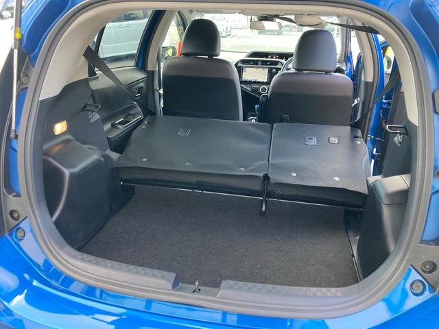 アクア クロスオーバー セーフティセンス スマートキー プッシュスタート ディーラー純正9インチナビ フルセグTV バックカメラ ビルトインETC オートエアコン プライバシーガラス オートライト 純正16インチAW(38枚目)