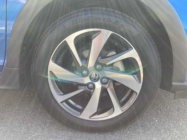 アクア クロスオーバー セーフティセンス スマートキー プッシュスタート ディーラー純正9インチナビ フルセグTV バックカメラ ビルトインETC オートエアコン プライバシーガラス オートライト 純正16インチAW(64枚目)