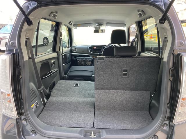 ワゴンRスティングレー X レーダブレーキサポート スマートキー プッシュスタート アイドリングストップ HIDヘッドライト 社外LEDフォグランプ プライバシーガラス 純正14インチAW 社外CDチューナー(35枚目)