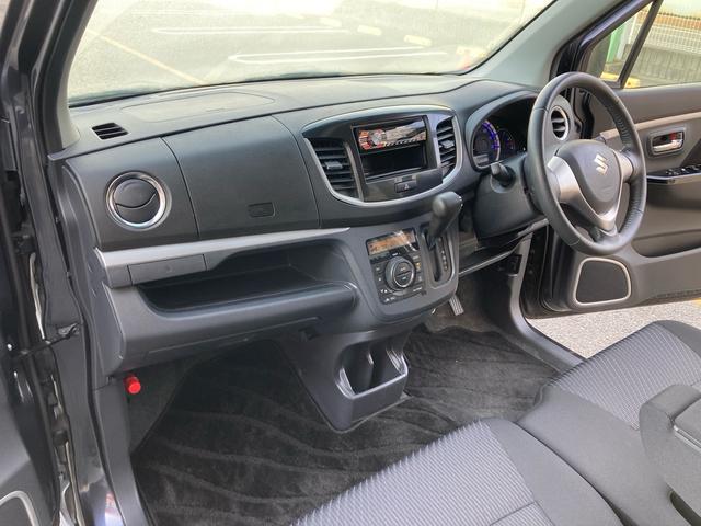 ワゴンRスティングレー X レーダブレーキサポート スマートキー プッシュスタート アイドリングストップ HIDヘッドライト 社外LEDフォグランプ プライバシーガラス 純正14インチAW 社外CDチューナー(43枚目)