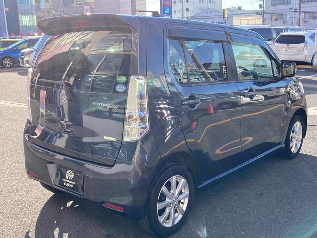 ワゴンRスティングレー X レーダブレーキサポート スマートキー プッシュスタート アイドリングストップ HIDヘッドライト 社外LEDフォグランプ プライバシーガラス 純正14インチAW 社外CDチューナー(47枚目)