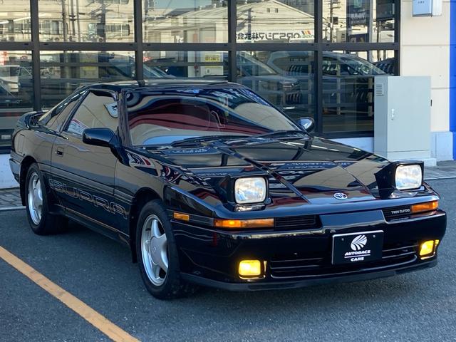 スープラ ２．０ＧＴツインターボワイドエレクトロニクス　ワンオーナー　ワイドボディー　ツインターボ　４速ＡＴ　クルーズコントロール　ＡＢＳ　オートエアコン　パワーウィンドウ　１６インチＡＷ（3枚目）