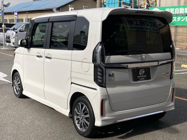 Ｎ－ＢＯＸカスタム Ｌ　両側パワースライドドア　ホンダセンシング　アダプティブクルーズコントロール　ディーラー純正ナビ　フルセグＴＶ　バックカメラ　サイド＆カーテンエアバック　ＬＥＤヘッドライト　純正１４インチＡＷ（56枚目）