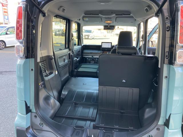 スペーシアギア ハイブリッドXZ ターボ デュアルカメラブレーキサポート アダプティブクルーズコントロール アイドリングストップ 両側パワースライドドア 純正9インチナビ 全方位モニター フルセグTV ☆LEDヘッドライト 純正14インチAW(49枚目)