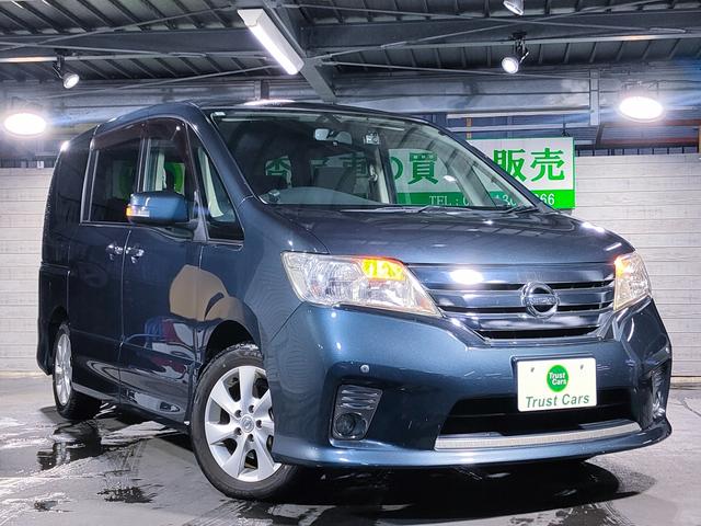 セレナ ハイウェイスター　禁煙車／ナビ／地デジ／Ｂｌｕｅｔｏｏｔｈ対応／両側電動スライドドア／エアロ／フォグランプ／プッシュスタート／スマートキー／純正アルミホイール／オートエアコン／オートライト／ＥＴＣ／（5枚目）