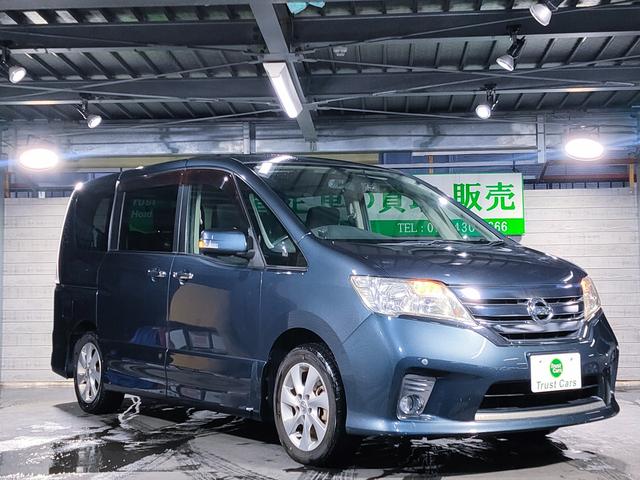 セレナ ハイウェイスター　禁煙車／ナビ／地デジ／Ｂｌｕｅｔｏｏｔｈ対応／両側電動スライドドア／エアロ／フォグランプ／プッシュスタート／スマートキー／純正アルミホイール／オートエアコン／オートライト／ＥＴＣ／（7枚目）