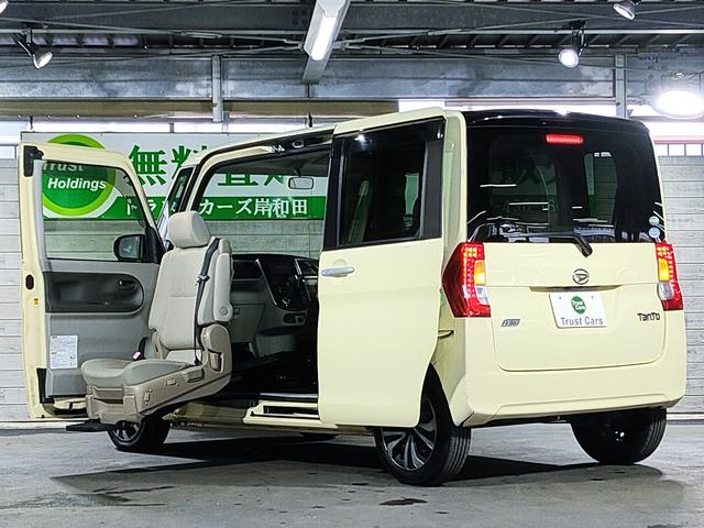 タント ウェルカムシートＸ　／助手席ターンリフト／ワンオーナー／純正ナビ／バックカメラ／パワースライドドア／１４インチ社外アルミホイール／プッシュスタート／スマートキー／オートエアコン／（2枚目）