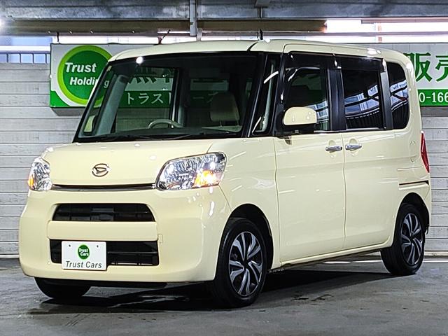 タント ウェルカムシートＸ　／助手席ターンリフト／ワンオーナー／純正ナビ／バックカメラ／パワースライドドア／１４インチ社外アルミホイール／プッシュスタート／スマートキー／オートエアコン／（16枚目）