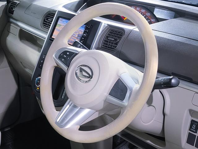 タント ウェルカムシートＸ　／助手席ターンリフト／ワンオーナー／純正ナビ／バックカメラ／パワースライドドア／１４インチ社外アルミホイール／プッシュスタート／スマートキー／オートエアコン／（18枚目）