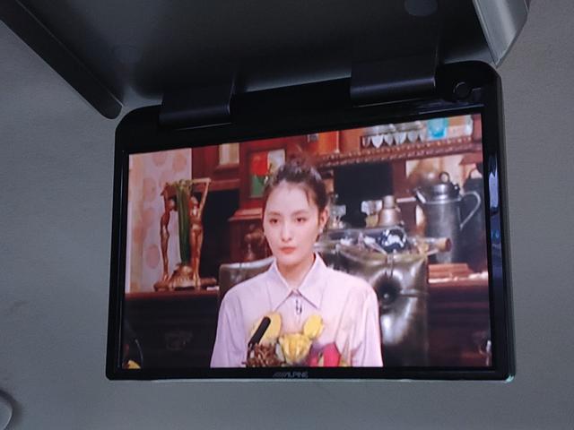 フリップダウンモニターも搭載！