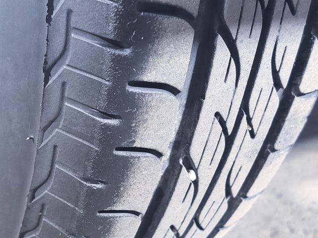 タイヤの残り溝もまだ安心です！（後輪）