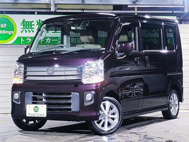 スクラムワゴン ＰＺターボ　ＩＣ付ターボ／禁煙／レーダーブレーキサポート／誤発進抑制／ナビ／地デジ／Ｂｌｕｅｔｏｏｔｈ対応／純正ドラレコ／パワスラ／純正ＡＷ／キセノン／フォグランプ／プッシュスタート／スマートキー／ＥＴＣ／（2枚目）