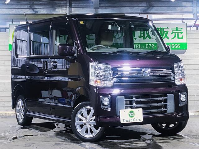 スクラムワゴン ＰＺターボ　ＩＣ付ターボ／禁煙／レーダーブレーキサポート／誤発進抑制／ナビ／地デジ／Ｂｌｕｅｔｏｏｔｈ対応／純正ドラレコ／パワスラ／純正ＡＷ／キセノン／フォグランプ／プッシュスタート／スマートキー／ＥＴＣ／（4枚目）