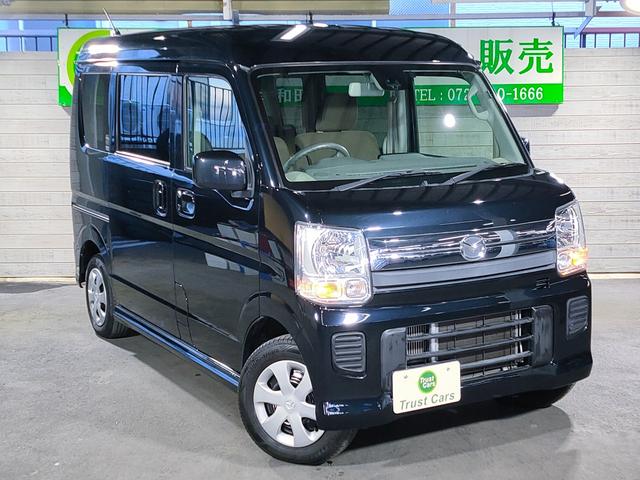 スクラムワゴン ＰＸターボ　禁煙車／ターボ／ハイルーフ／突被害軽減ブレーキ／誤発進抑制機能／フルセグナビ／Ｂｌｕｅｔｏｏｔｈ／ＥＴＣ／スマートキー／（3枚目）