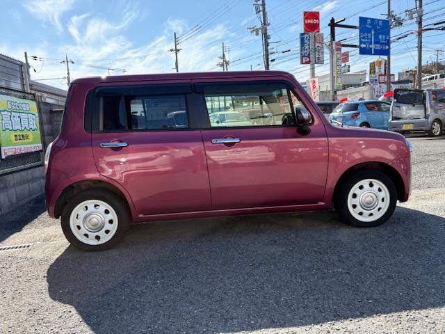 アルトラパンショコラ X 社外メモリーナビ フルセグTV ブルーツゥース対応 HIDヘッド スマートキー Pスタート ETC車載器 純正14AW オートライト 純正セキュリティ アイドリングストップ ベンチシート(4枚目)