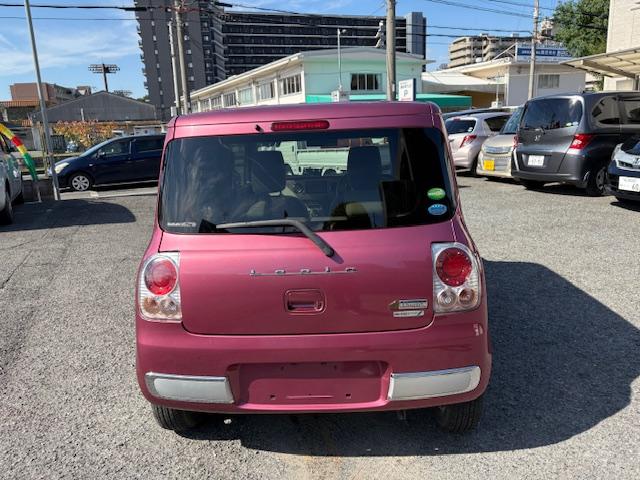 アルトラパンショコラ X 社外メモリーナビ フルセグTV ブルーツゥース対応 HIDヘッド スマートキー Pスタート ETC車載器 純正14AW オートライト 純正セキュリティ アイドリングストップ ベンチシート(6枚目)