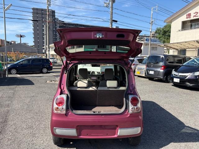 アルトラパンショコラ X 社外メモリーナビ フルセグTV ブルーツゥース対応 HIDヘッド スマートキー Pスタート ETC車載器 純正14AW オートライト 純正セキュリティ アイドリングストップ ベンチシート(7枚目)