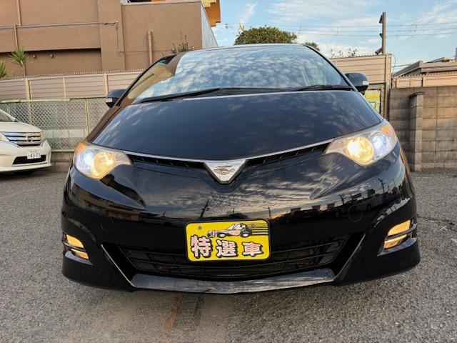 いつも閲覧ありがとうございます♪今回は黒のエスティマ　アエラスの紹介です♪内外装共綺麗です♪是非一度御来店頂き現車見て下さい♪