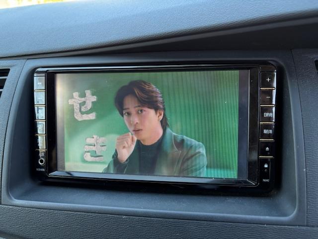 アイシス プラタナ 社外HDDナビ フルセグTV バックカメラ 後席モニター ETC車載器 HIDヘッド 左パワースライドドア パドルシフト 三列7人乗り スマートキー Pスタート 走行中TVOK 純正16AW(11枚目)