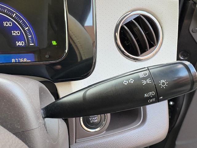 MRワゴンWit XS 純正メモリーナビ ワンセグTV バックカメラ ETC車載器 HIDヘッド スマートキー Pスタート アイドリングストップ スマートキー Pスタート 純正14AW ステアリングスイッチ オートライト(18枚目)